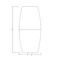Skutchi Designs 45 in W, 96 in L, 29 in H, Engineered Wood Top, Grey HAR-BOT-46x93-T-XD01 - alternate 3